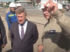 Анатолий Локоть проконтролировал ход ремонта теплотрассы в Ленинском  районе Новосибирска
